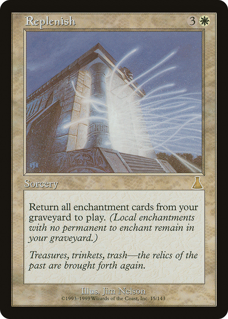 Replenish (UDS-015) [Urza's Destiny] MTG Single Wizards of the Coast