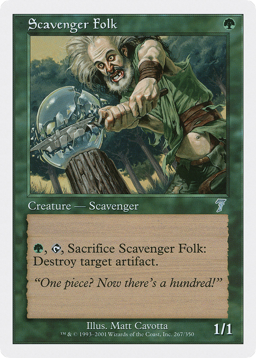 Scavenger Folk (7ED-267) [7th Edition] MTG Single Wizards of the Coast