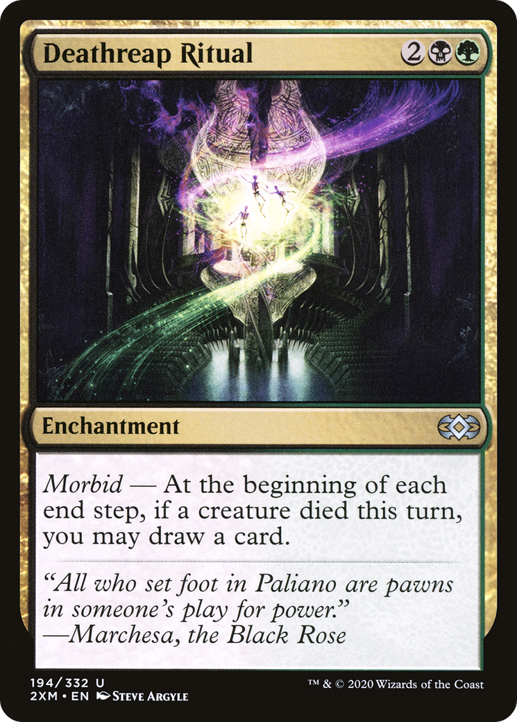 Deathreap Ritual (2XM-194) [Double Masters] MTG Single Wizards of the Coast