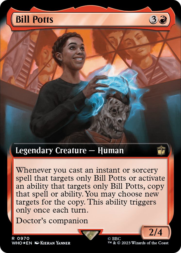 Bill Potts (WHO-970) [Doctor Who] (Extended Art) Foil MTG Single Wizards of the Coast