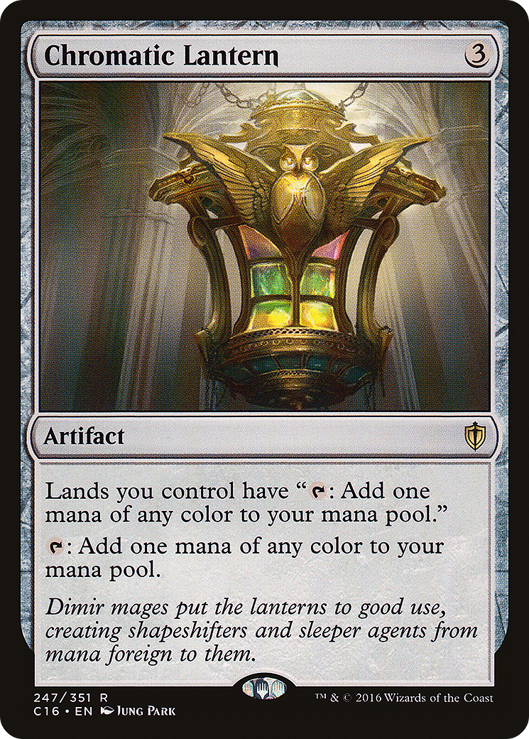 Chromatic Lantern (C16-247) [Commander 2016] MTG Single Wizards of the Coast