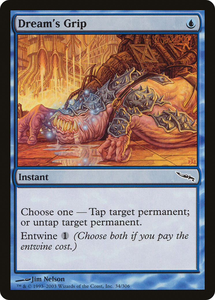 Dream's Grip (MRD-034) [Mirrodin] MTG Single Wizards of the Coast