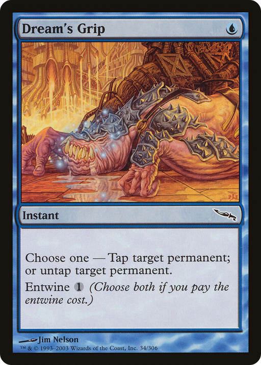 Dream's Grip (MRD-034) [Mirrodin] MTG Single Wizards of the Coast