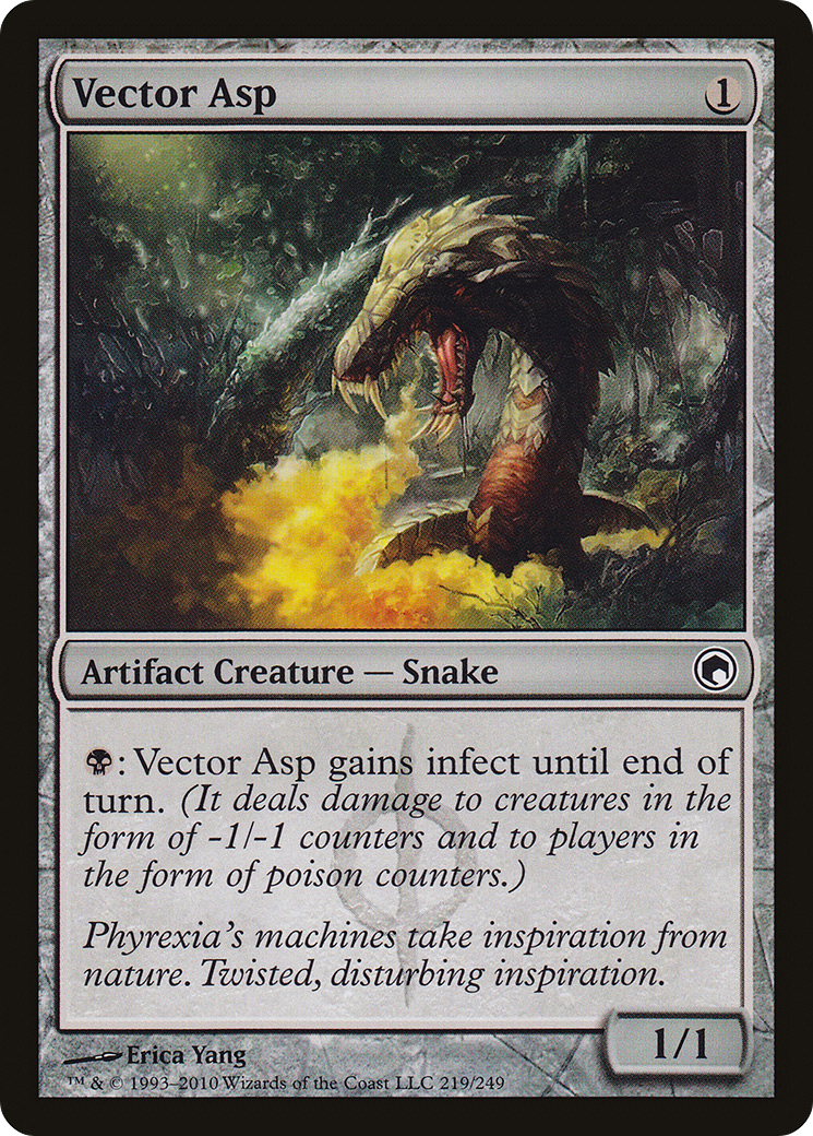 Vector Asp (SOM-219) [Scars of Mirrodin] MTG Single Wizards of the Coast