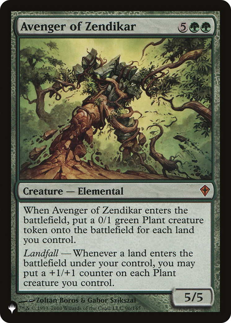 Avenger of Zendikar (LIST-96/145) [Mystery Booster] The List MTG Single Wizards of the Coast
