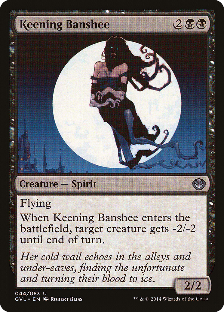 Keening Banshee (DD3-044) [Misc] Duel Decks Anthology: Garruk vs. Liliana MTG Single Wizards of the Coast