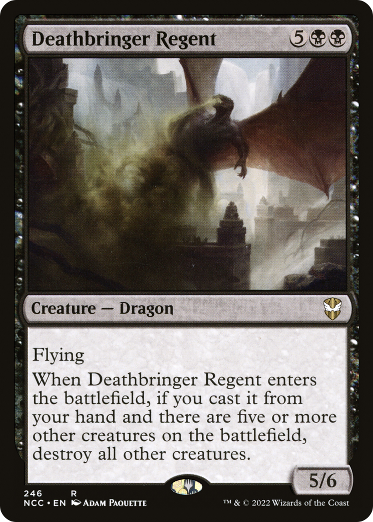 Deathbringer Regent (NCC-246) [New Capenna Commander] MTG Single Wizards of the Coast
