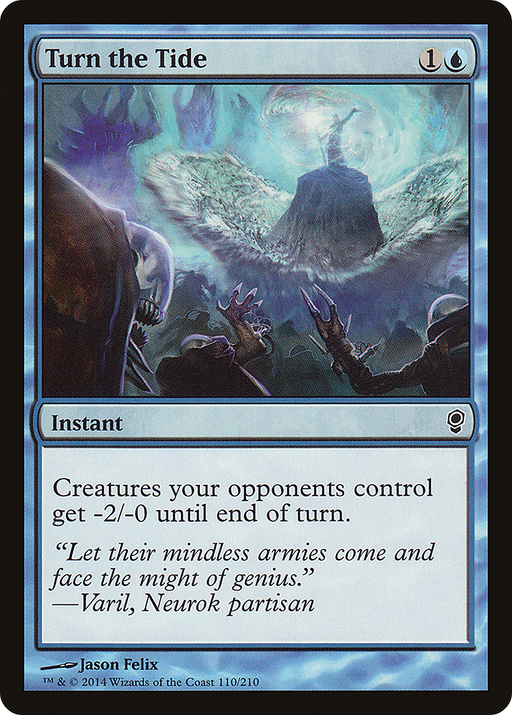 Turn the Tide (CNS-110) [Conspiracy] MTG Single Wizards of the Coast