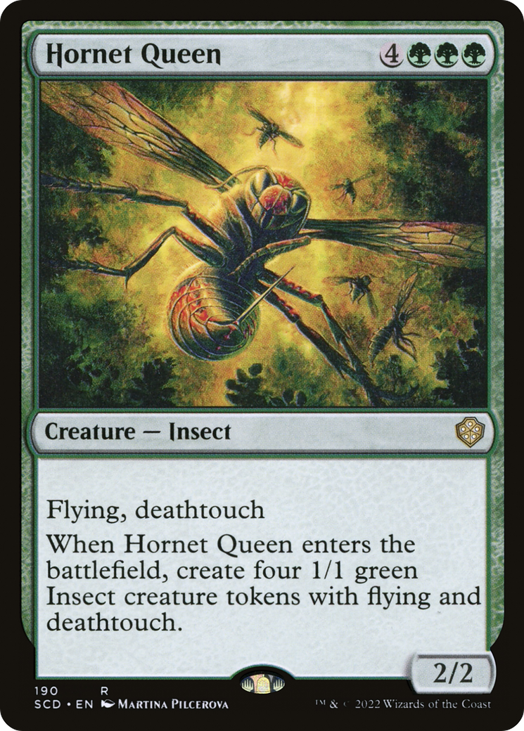 Hornet Queen (SCD-190) [Starter Commander Decks] MTG Single Wizards of the Coast