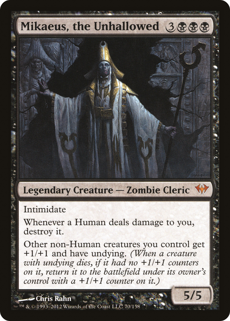 Mikaeus, the Unhallowed (DKA-070) [Dark Ascension] MTG Single Wizards of the Coast
