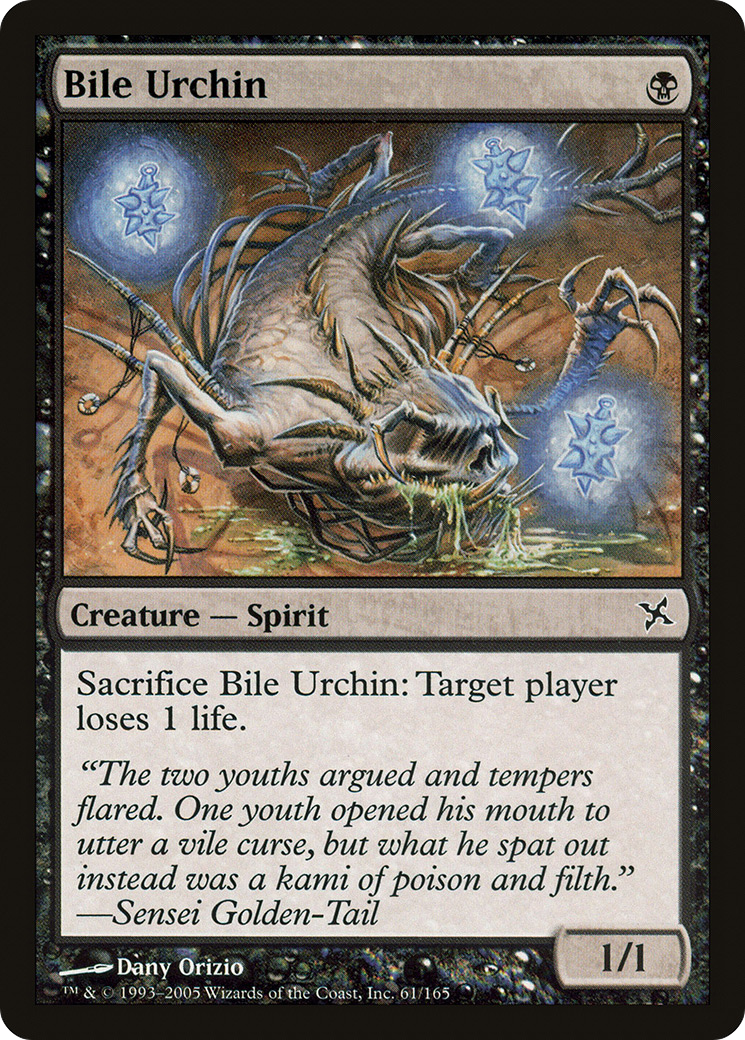 Bile Urchin (BOK-061) [Betrayers of Kamigawa] Foil MTG Single Wizards of the Coast