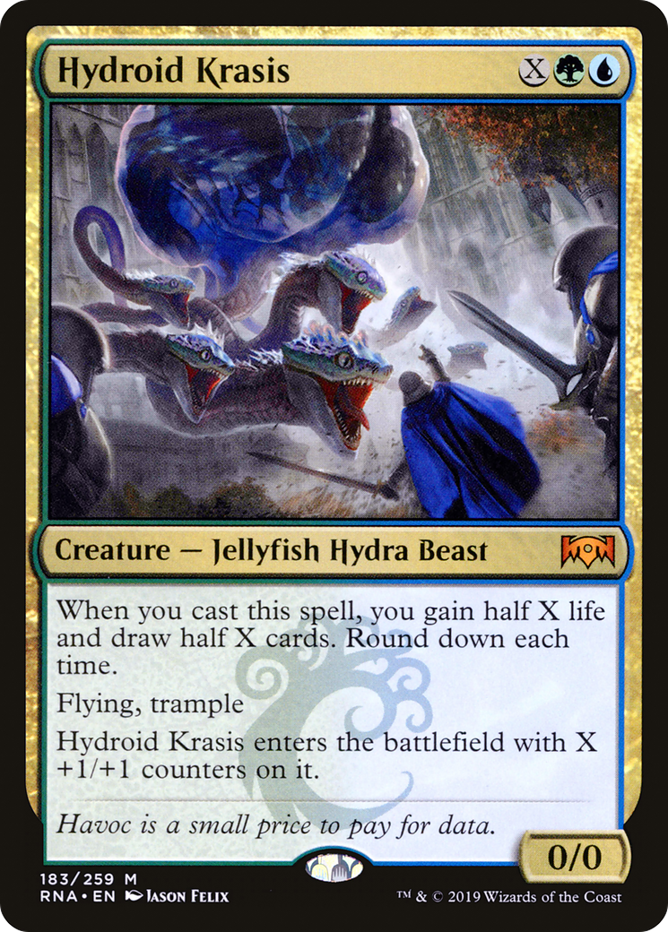 Hydroid Krasis (RNA-183) [Ravnica Allegiance] MTG Single Wizards of the Coast