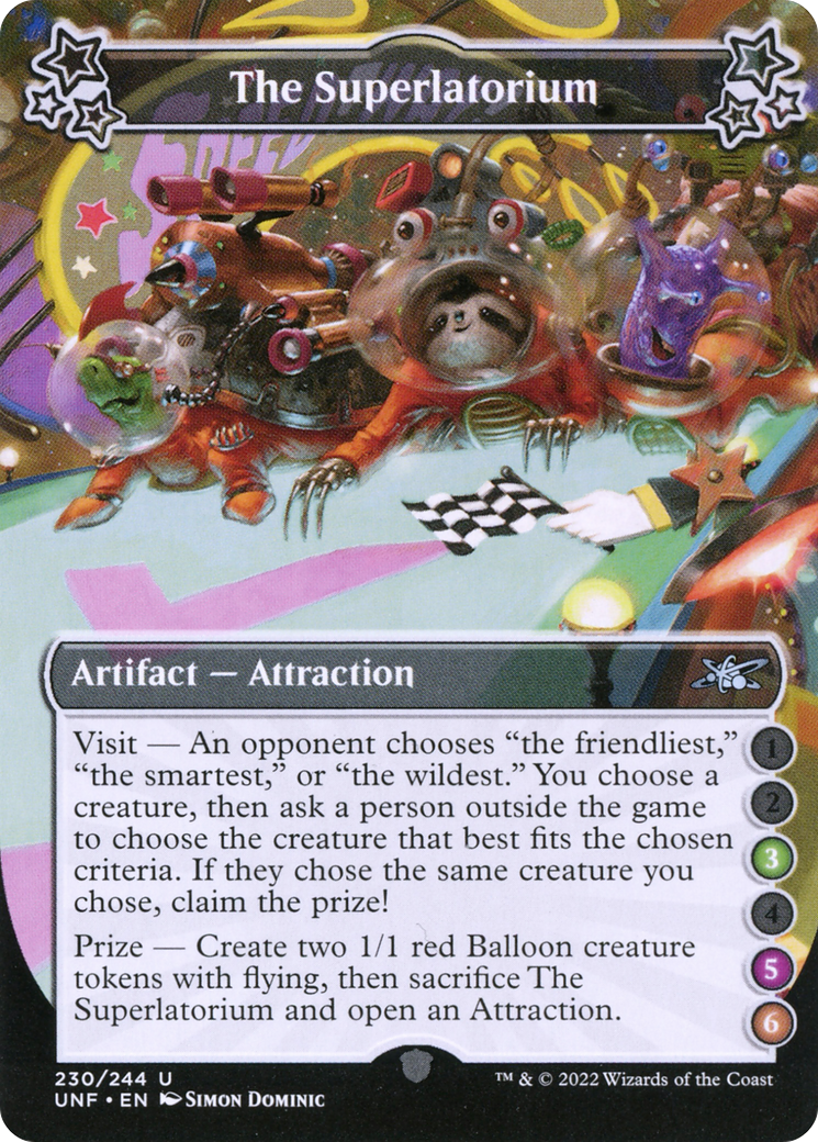 The Superlatorium (UNF-230E) [Unfinity] Foil MTG Single Wizards of the Coast