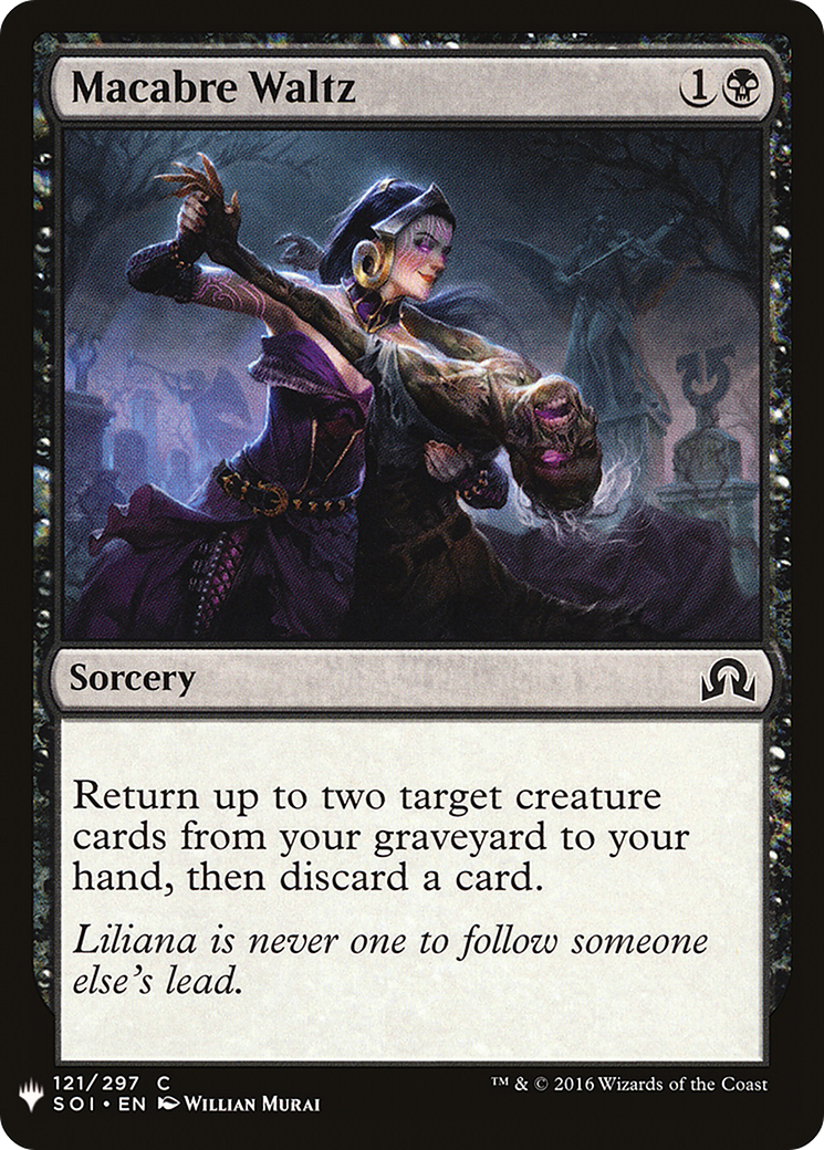 Macabre Waltz (LIST-SOI-121) [Mystery Booster] The List MTG Single Wizards of the Coast