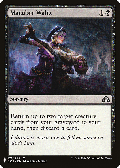 Macabre Waltz (LIST-SOI-121) [Mystery Booster] The List MTG Single Wizards of the Coast