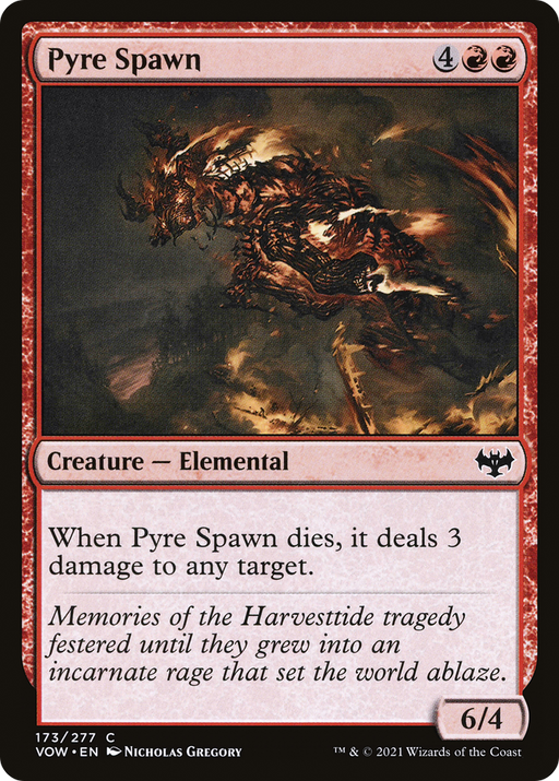Pyre Spawn (VOW-173) [Innistrad: Crimson Vow] MTG Single Wizards of the Coast