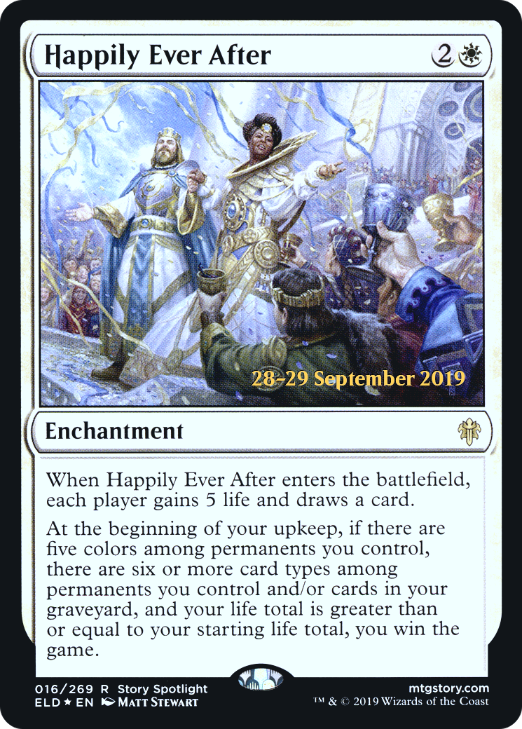 Happily Ever After (PRE-016) [Throne of Eldraine Promos] Foil MTG Single Wizards of the Coast