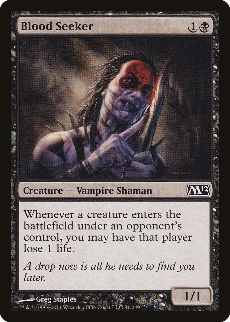 Blood Seeker (M12-081) [Magic 2012] MTG Single Wizards of the Coast