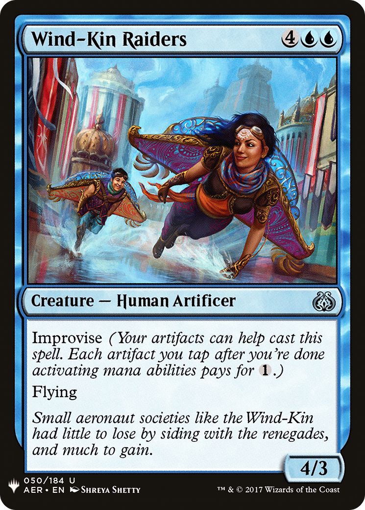 Wind-Kin Raiders (LIST-AER-50) [Mystery Booster] The List MTG Single Wizards of the Coast