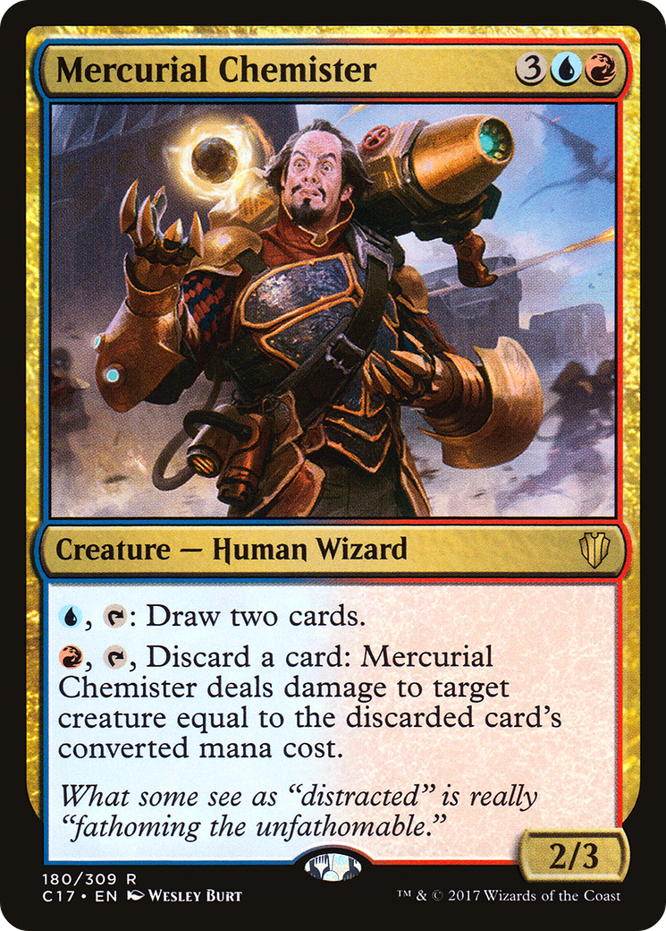Mercurial Chemister (C17-180) [Commander 2017] MTG Single Wizards of the Coast
