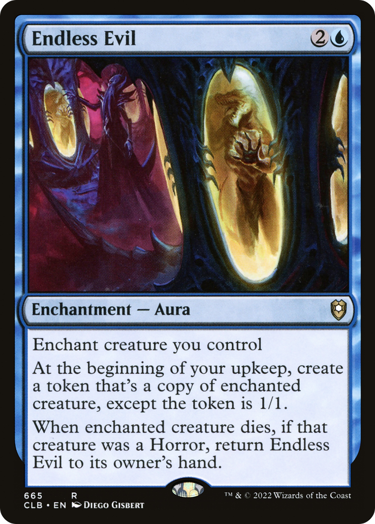 Endless Evil (CLB-665) [Commander Legends: Battle for Baldur's Gate] MTG Single Wizards of the Coast