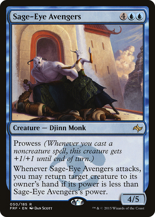 Sage-Eye Avengers (FRF-050) [Fate Reforged] MTG Single Wizards of the Coast