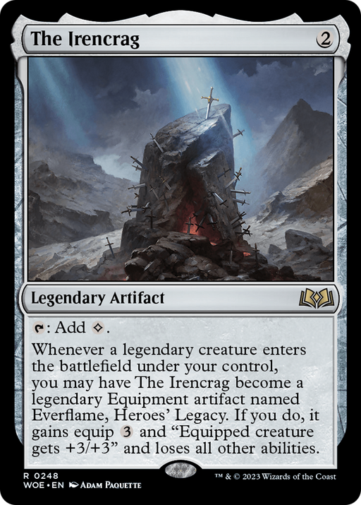 The Irencrag (WOE-248) [Wilds of Eldraine] MTG Single Wizards of the Coast