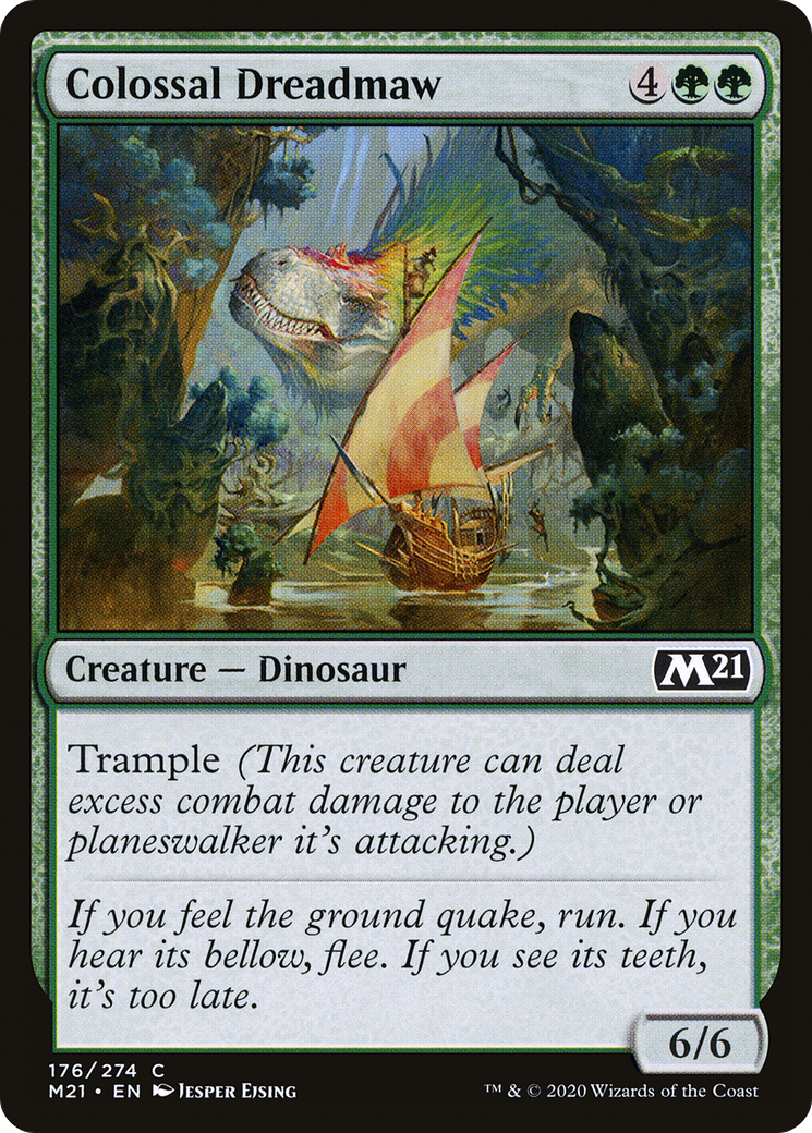Colossal Dreadmaw (M21-176) [Core Set 2021] MTG Single Wizards of the Coast