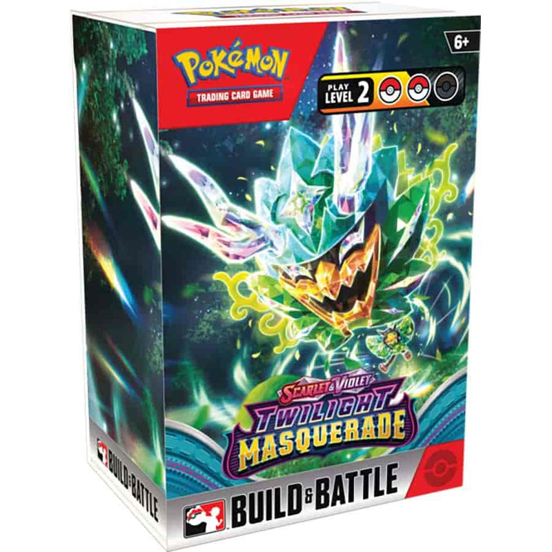 Pokémon Scarlet & Violet: Twilight Masquerade - Build and Battle Box Pokemon Sealed Pokémon   