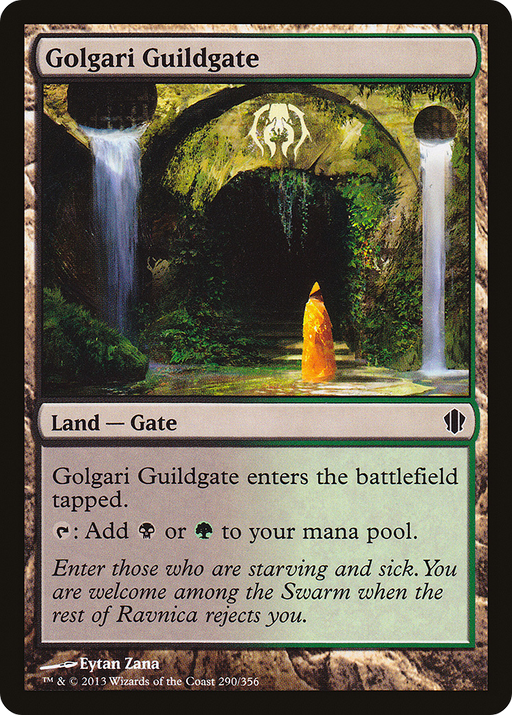 Golgari Guildgate (C13-290) [Commander 2013] MTG Single Wizards of the Coast