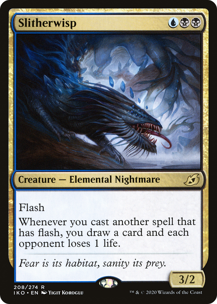 Slitherwisp (IKO-208) [Ikoria: Lair of Behemoths] MTG Single Wizards of the Coast