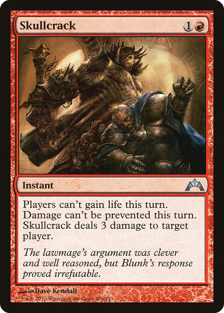 Skullcrack (GTC-106) [Gatecrash] MTG Single Wizards of the Coast