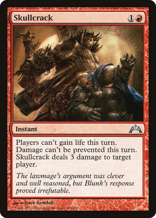 Skullcrack (GTC-106) [Gatecrash] Foil MTG Single Wizards of the Coast