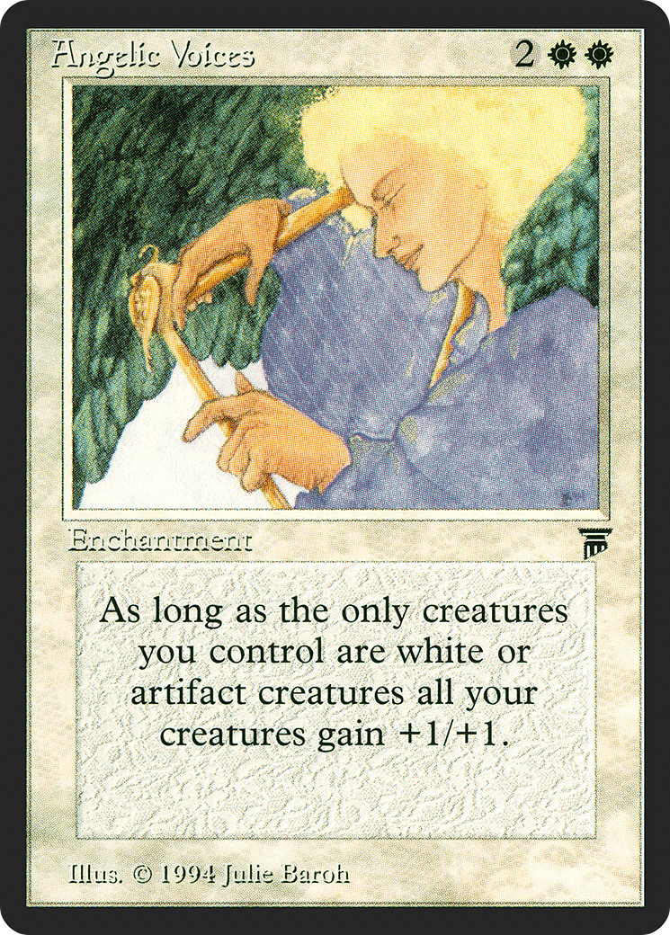 Angelic Voices (LEG-) [Oldschool] Legends MTG Single Wizards of the Coast