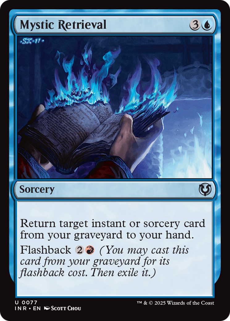 Mystic Retrieval (INR-077) [Innistrad Remastered] MTG Single Wizards of the Coast