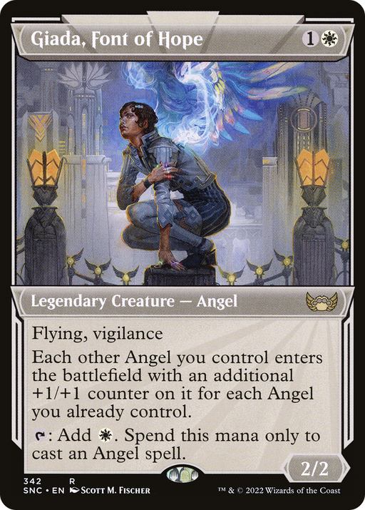 Giada, Font of Hope (SNC-342) [Streets of New Capenna] (Showcase) MTG Single Wizards of the Coast