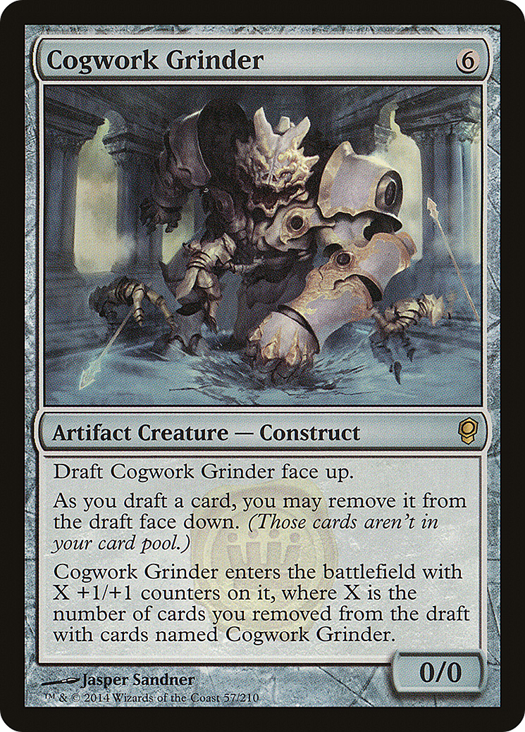 Cogwork Grinder (CNS-057) [Conspiracy] Foil MTG Single Wizards of the Coast