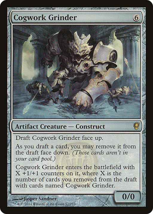 Cogwork Grinder (CNS-057) [Conspiracy] MTG Single Wizards of the Coast