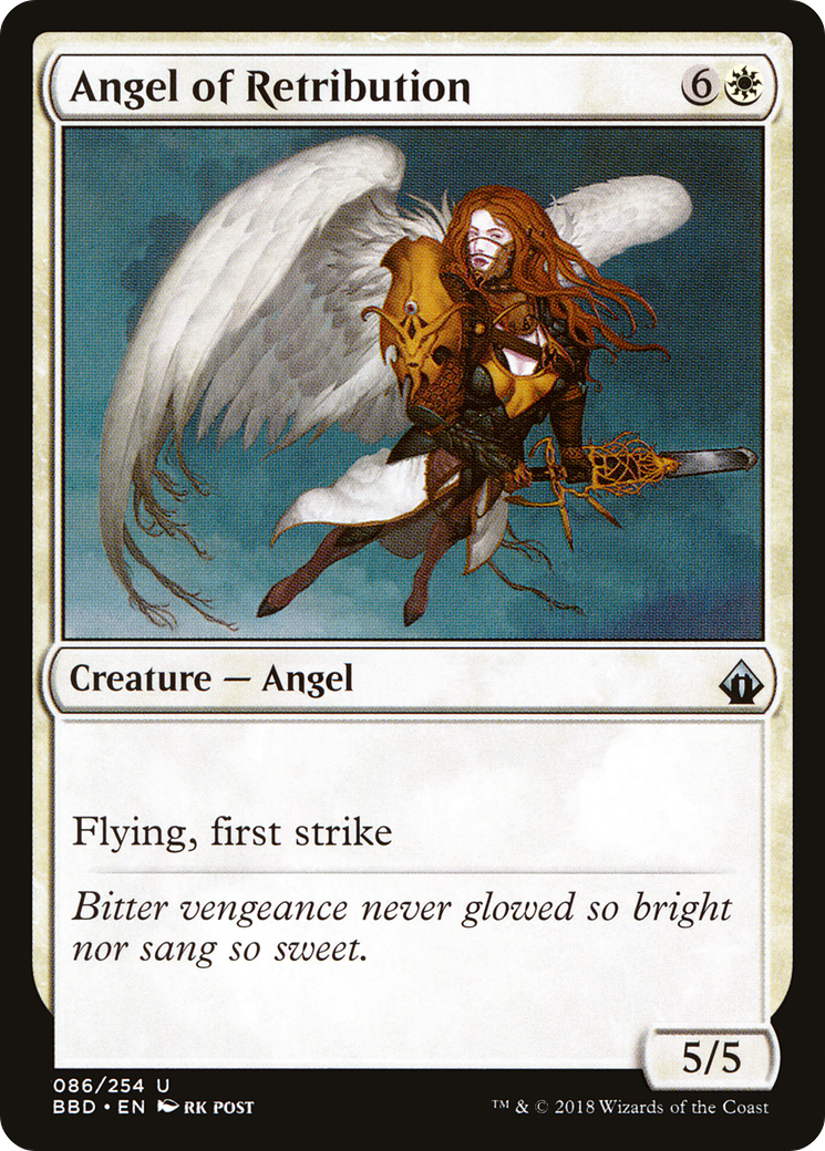Angel of Retribution (BBD-086) [Battlebond] Foil MTG Single Wizards of the Coast
