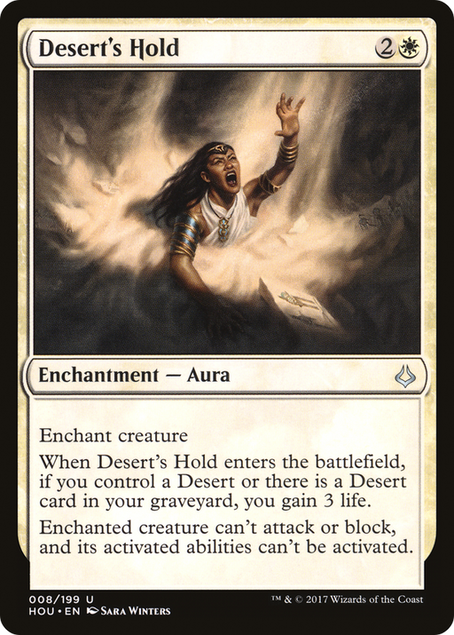 Desert's Hold (HOU-008) [Hour of Devastation] MTG Single Wizards of the Coast
