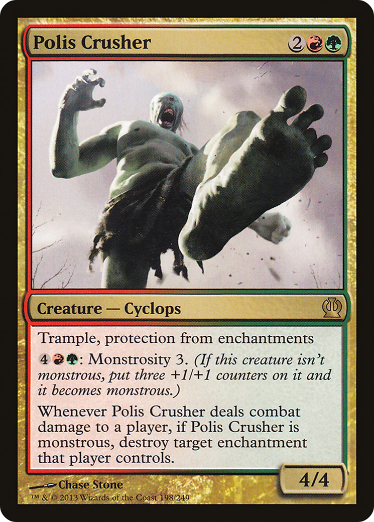 Polis Crusher (THS-198) [Theros] MTG Single Wizards of the Coast