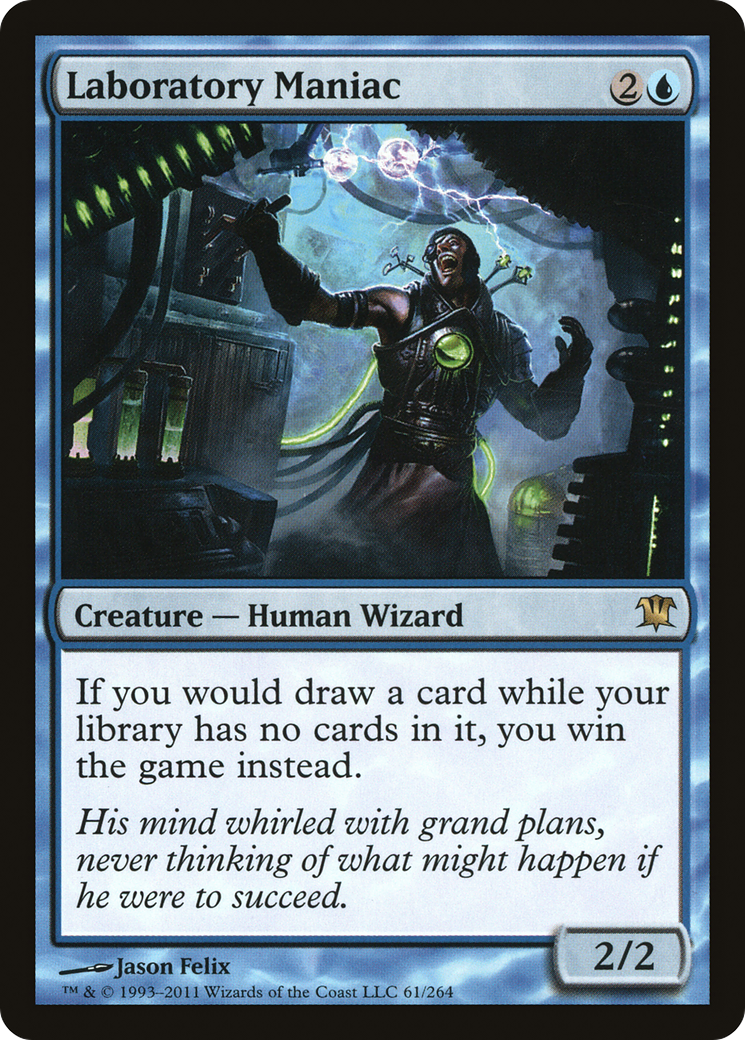 Laboratory Maniac (ISD-061) [Innistrad] Foil MTG Single Wizards of the Coast