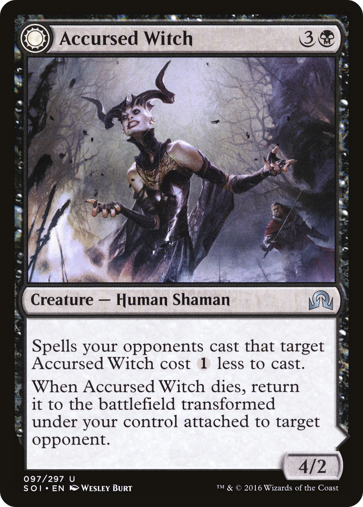 Accursed Witch (SOI-097) [Shadows over Innistrad] Foil MTG Single Wizards of the Coast