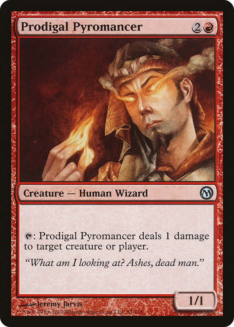 Prodigal Pyromancer (DPA-051) [Misc] Duels of the Planeswalkers MTG Single Wizards of the Coast