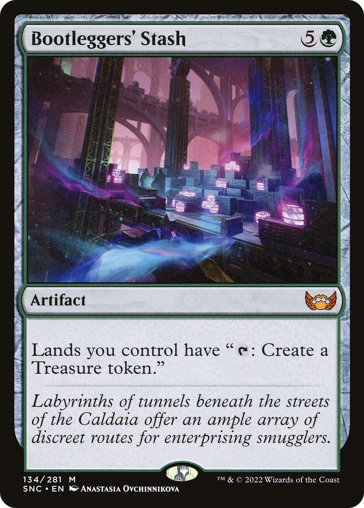 Bootleggers' Stash (SNC-134) [Streets of New Capenna] MTG Single Wizards of the Coast