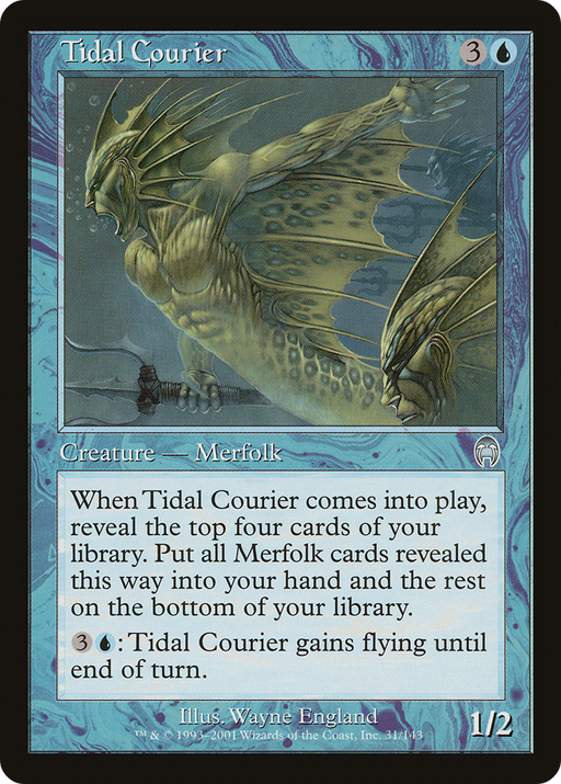 Tidal Courier (APC-031) [Apocalypse] MTG Single Wizards of the Coast