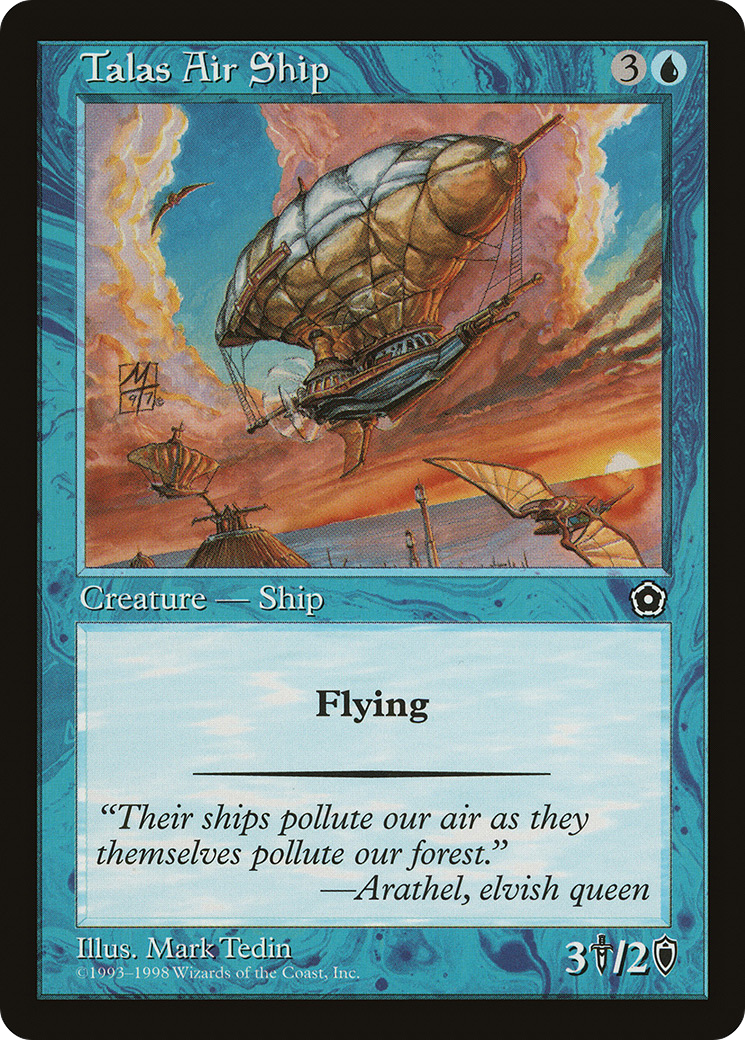 Talas Air Ship (P02-) [Misc] Portal Second Age MTG Single Wizards of the Coast