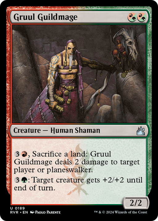 Gruul Guildmage (RVR-189) [Ravnica Remastered] Foil MTG Single Wizards of the Coast