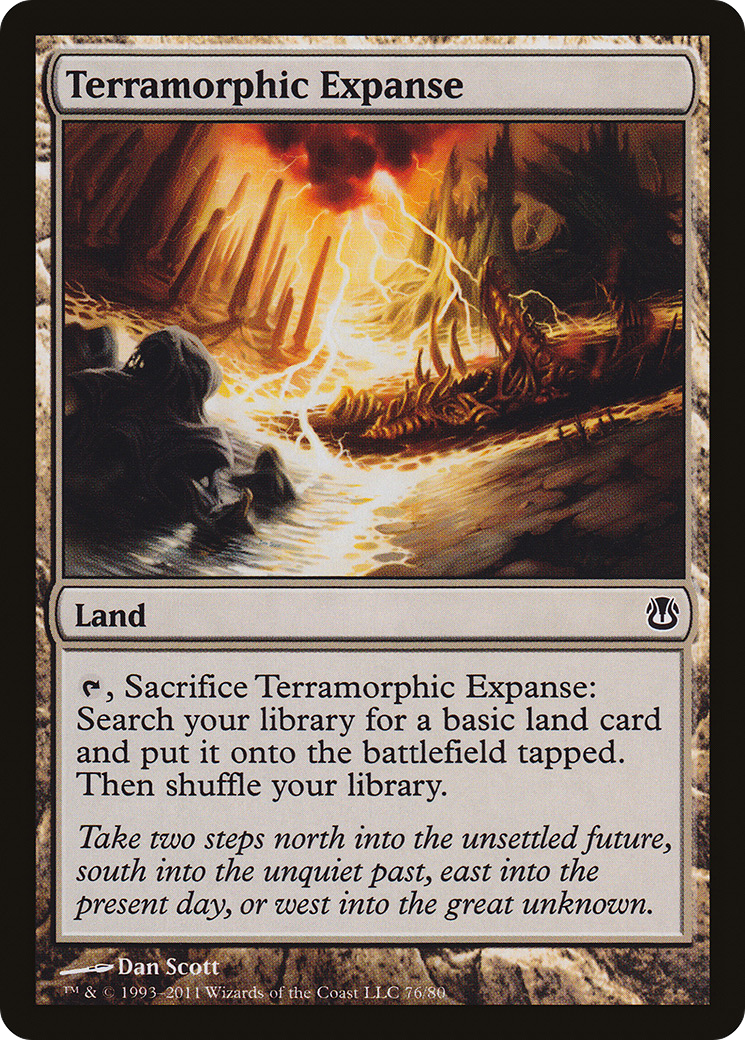 Terramorphic Expanse (DDH-076) [Misc] Duel Decks: Ajani vs. Nicol Bolas MTG Single Wizards of the Coast