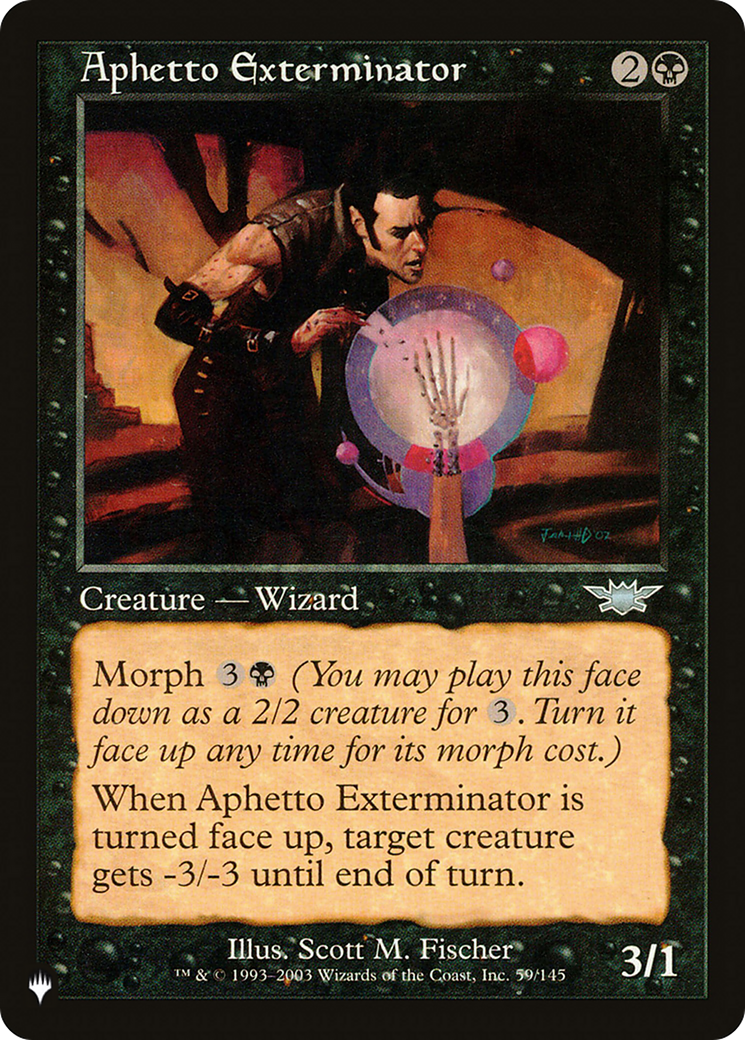 Aphetto Exterminator (LIST-LGN-59) [Mystery Booster] The List MTG Single Wizards of the Coast